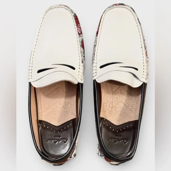 ROBERT GRAHAM
Haryanto Printed Leather Driving Loafers Size 11.5 - Picture 14 of 15